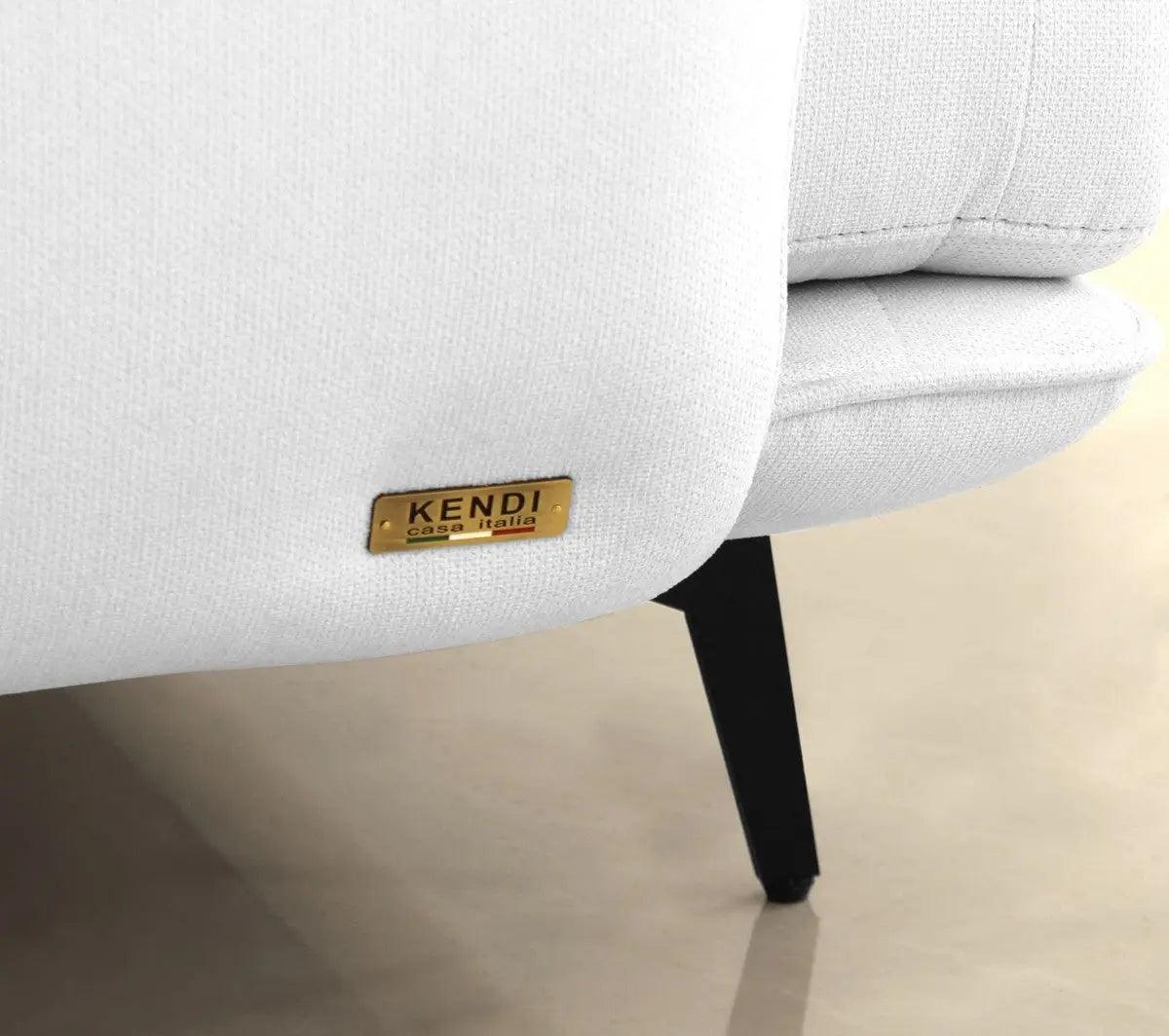 Vig Furniture - Divani Casa Dolly Modern Off White Fabric Sofa - Vgknk8558-Offwht-S