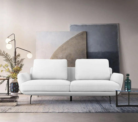 Vig Furniture - Divani Casa Dolly Modern Off White Loveseat - Vgknk8558-Offwht-L