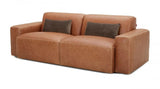 Vig Furniture - Divani Casa Galena Modern Brown Sofa - Vgkkkf055-Brn-S