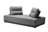 Vig Furniture - Divani Casa Glendale - Modern Blue & Grey Fabric Sectional Sofa - Vgmb-1907