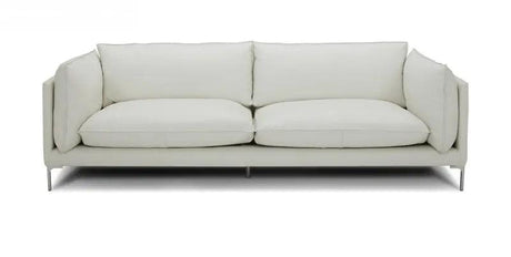 Vig Furniture - Divani Casa Harvest - Modern White Full Leather Sofa - Vgkkkf2627-L2927-Sofa