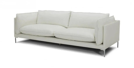 Vig Furniture - Divani Casa Harvest - Modern White Full Leather Sofa - Vgkkkf2627-L2927-Sofa