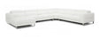 Divani Casa Hawkey Contemporary White Leather Left-Facing Sectional – VIG Furniture - sold by Home Elegance USA