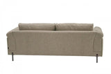 Vig Furniture - Divani Casa Hello Modern Beige Fabric Sofa - Vgcf586-Beige-S