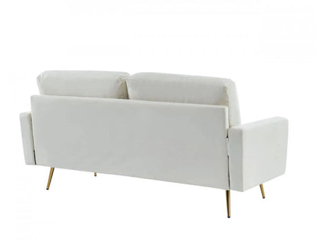 Vig Furniture - Divani Casa Huffine - Modern Beige Fabric Sofa - Vghcjym2030-Bge