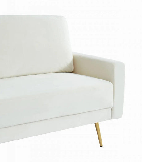 Vig Furniture - Divani Casa Huffine - Modern Beige Fabric Sofa - Vghcjym2030-Bge