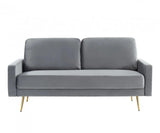 Divani Casa Huffine Modern Grey Fabric Sofa Vghcjym2030 - Gry | Home Elegance USA