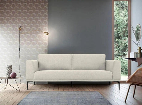 Vig Furniture - Divani Casa Jada Modern Light Beige Fabric Sofa - Vgknk8578-Bei-S