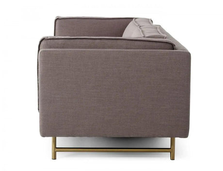 Vig Furniture - Divani Casa Keswick - Modern Grey Fabric Sofa - Vguimy476