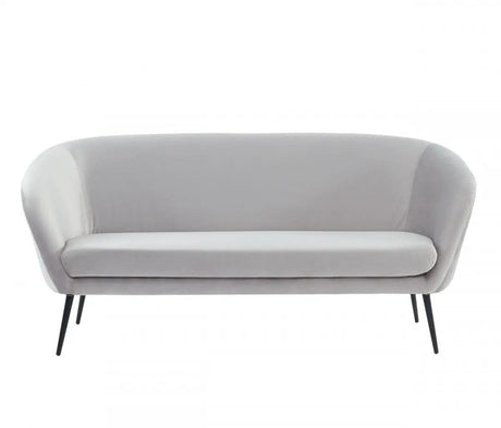 Vig Furniture - Divani Casa Koeing - Modern Light Grey Fabric Sofa - Vghcjym2008-Lgry