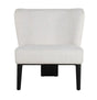 Divani Casa Ladean Modern White Accent Chair Vgeugd8767Blk-Wht-Ch