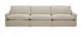 Vig Furniture - Divani Casa Lennon Transitional Beige Velvet Sectional Sofa Set - Vgknk8608-Wht-Set