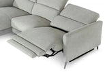 Vig Furniture - Divani Casa Lupita - Modern Grey Fabric Sectional With Left Facing Chaise - Vgkmkm.5000-Lf