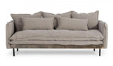 Vig Furniture - Divani Casa Mathis - Modern Grey Fabric Sofa - Vguimy635