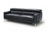 Divani Casa Natalia Modern Black Leather Sofa Vgkk1281X - Blk - S | Home Elegance USA