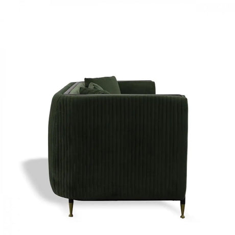 Vig Furniture - Divani Casa Oswego Modern Dark Green Jade Sofa - Vgeumc-9712Sf-2-Grn-S