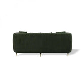 Divani Casa Oswego Modern Dark Green Jade Sofa Vgeumc - 9712Sf - 2 - Grn - S | Home Elegance USA