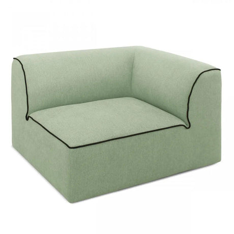 Vig Furniture - Divani Casa Polo Modern Green + Blue + Grey Fabric Modular Sectional Sofa - Vgknk8592-Multi-Sect