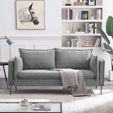 Vig Furniture - Divani Casa Randolf Modern Grey Loveseat - Vgknk8580-Mgry-L