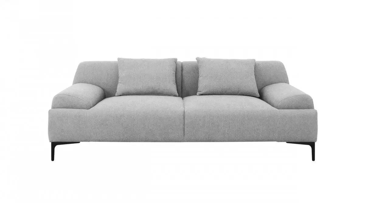 Vig Furniture - Divani Casa Ronny Modern Grey Loveseat - Vgknk8588-Mgry-L