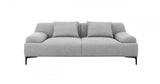 Vig Furniture - Divani Casa Ronny Modern Grey Sofa - Vgknk8588-Mgry-S