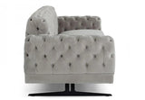 Vig Furniture - Divani Casa Sepulveda - Modern Grey Fabric Sofa - Vguimy488