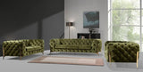 Vig Furniture - Divani Casa Sheila Modern Green Fabric Sofa Set - Vgca1346-Grn