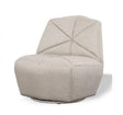 Divani Casa Tomlin Contemporary Grey Woven Fabric Accent Chair Vgodzw-20092-Gry-Ch