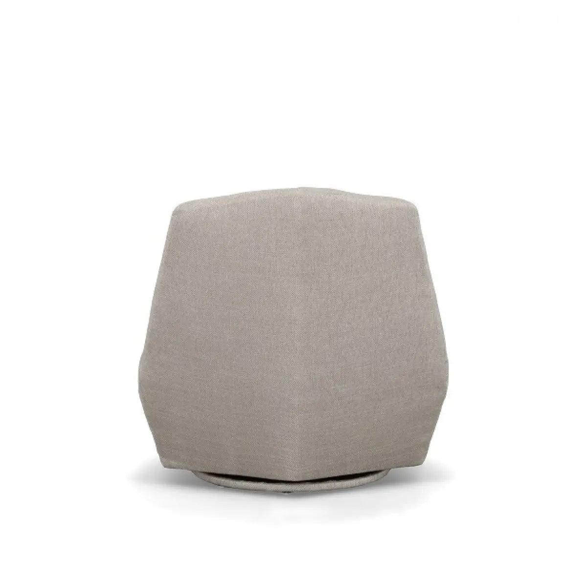 Vig Furniture - Divani Casa Tomlin Contemporary Grey Woven Fabric Accent Chair - Vgodzw-20092-Gry-Ch