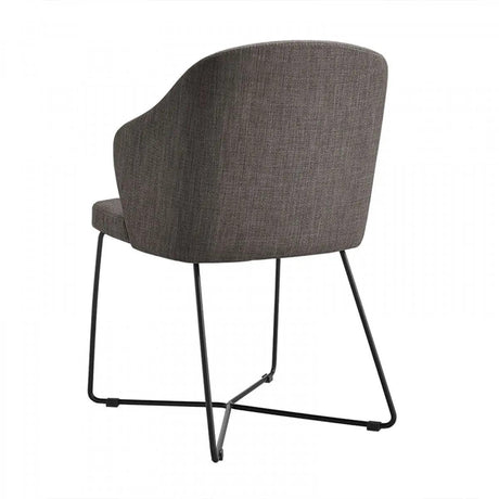 Vig Furniture - Gia Modern Grey Fabric Dining Chair (Set Of 2) - Vgewf3208Aa-Gry