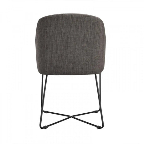 Vig Furniture - Gia Modern Grey Fabric Dining Chair (Set Of 2) - Vgewf3208Aa-Gry