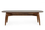 Vig Furniture - Modrest Ackley - Modern Walnut Rectangular Dining Table - Vgmamit-8117