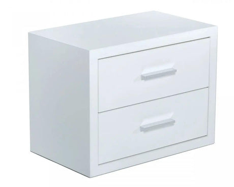 Vig Furniture - Modrest Adan Modern White Nightstand - Vgbbmb1706-Ns-3