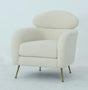 Modrest Altura Modern Faux Fur Lounge Chair Vgoddy-9176-Lc