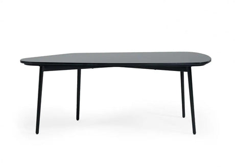 Vig Furniture - Modrest Andros Black Marble Black Metal Coffee Table - Vggmm-Ct-1582-Blk-Ct