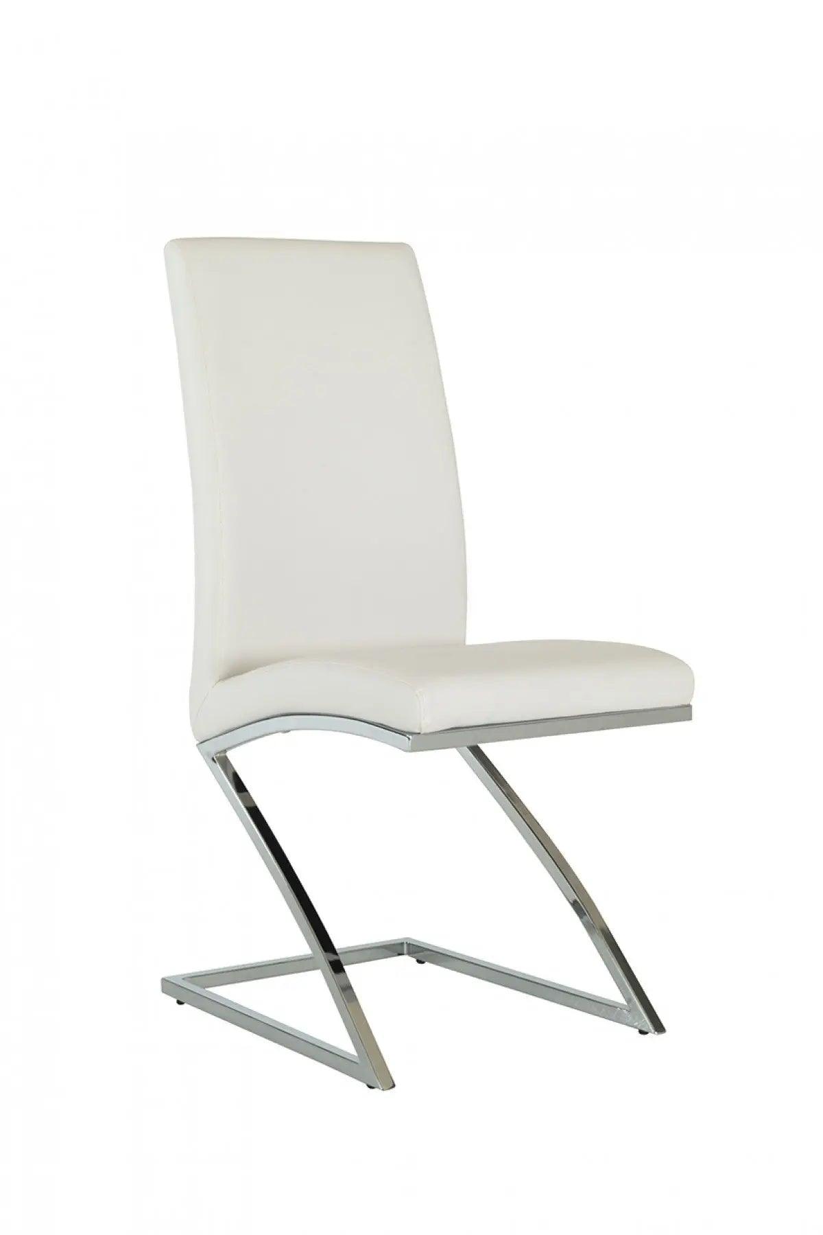 Vig Furniture - Modrest Angora Modern White Dining Chair (Set Of 2) - Vghr3168-Wht