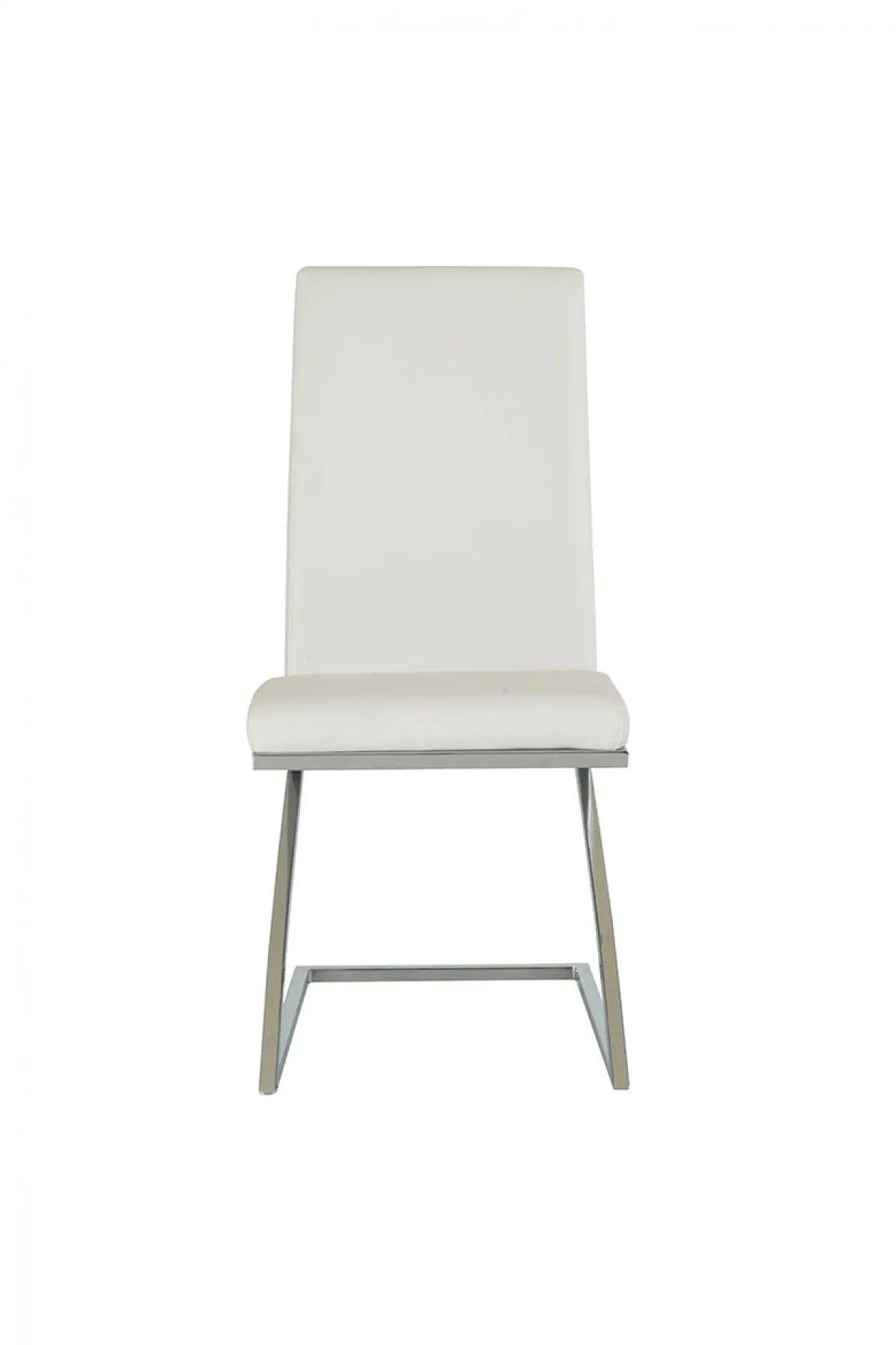 Vig Furniture - Modrest Angora Modern White Dining Chair (Set Of 2) - Vghr3168-Wht