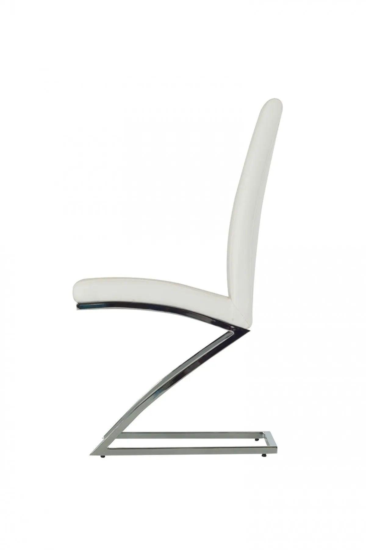 Vig Furniture - Modrest Angora Modern White Dining Chair (Set Of 2) - Vghr3168-Wht