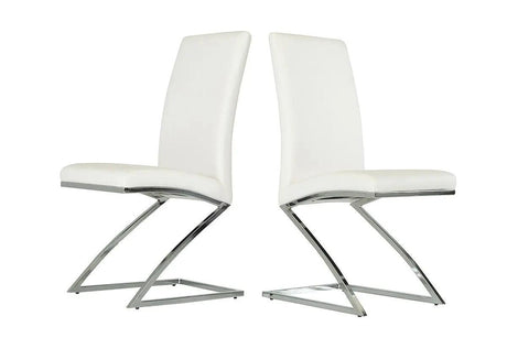 Vig Furniture - Modrest Angora Modern White Dining Chair (Set Of 2) - Vghr3168-Wht