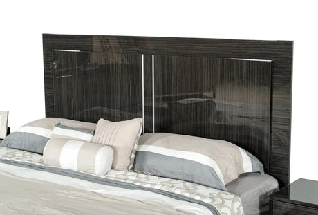 Vig Furniture - Modrest Ari Italian Modern Grey Bedroom Set - Vgacari-Set