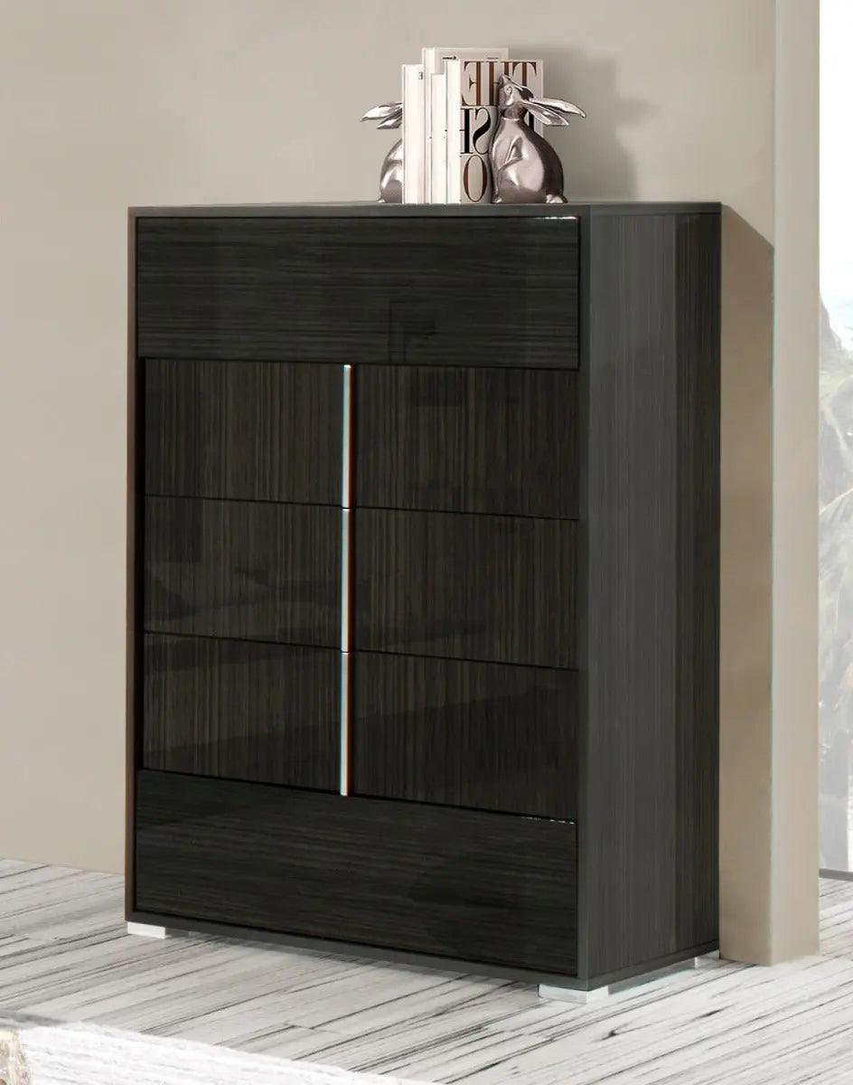 Vig Furniture - Modrest Ari - Modern Grey Lacquer Chest - Vgacari-Chest