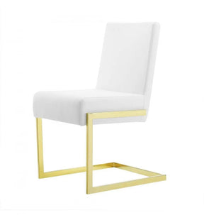 Modrest Batavia Modern White Dining Chair (Set Of 2) Vgewf3131Bm-Wht-Dc