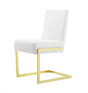 Modrest Batavia Modern White Dining Chair (Set Of 2) Vgewf3131Bm-Wht-Dc