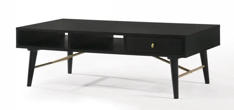 Vig Furniture - Modrest Bonfoy - Modern Black Ash Coffee Table - Vgmabh-664-Ct