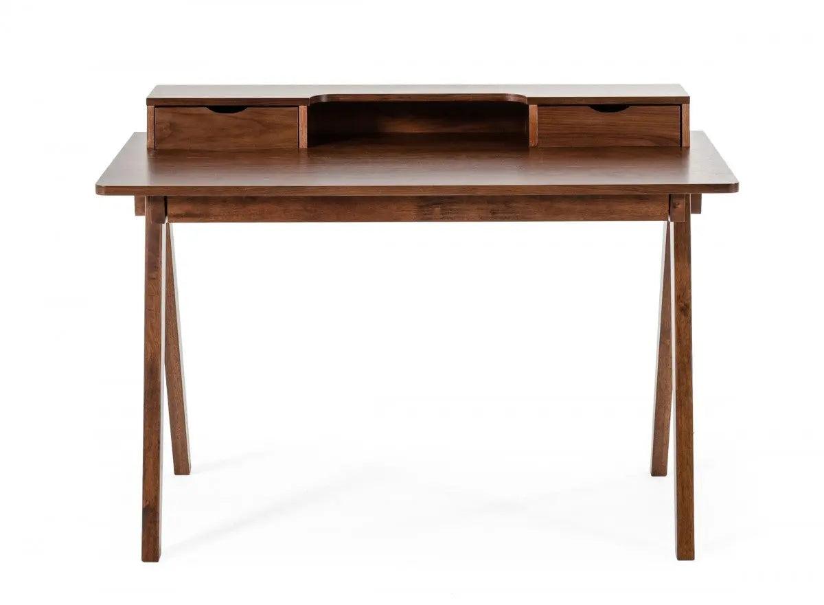 Vig Furniture - Modrest Boyce - Modern Walnut Desk - Vgma-Bh-484