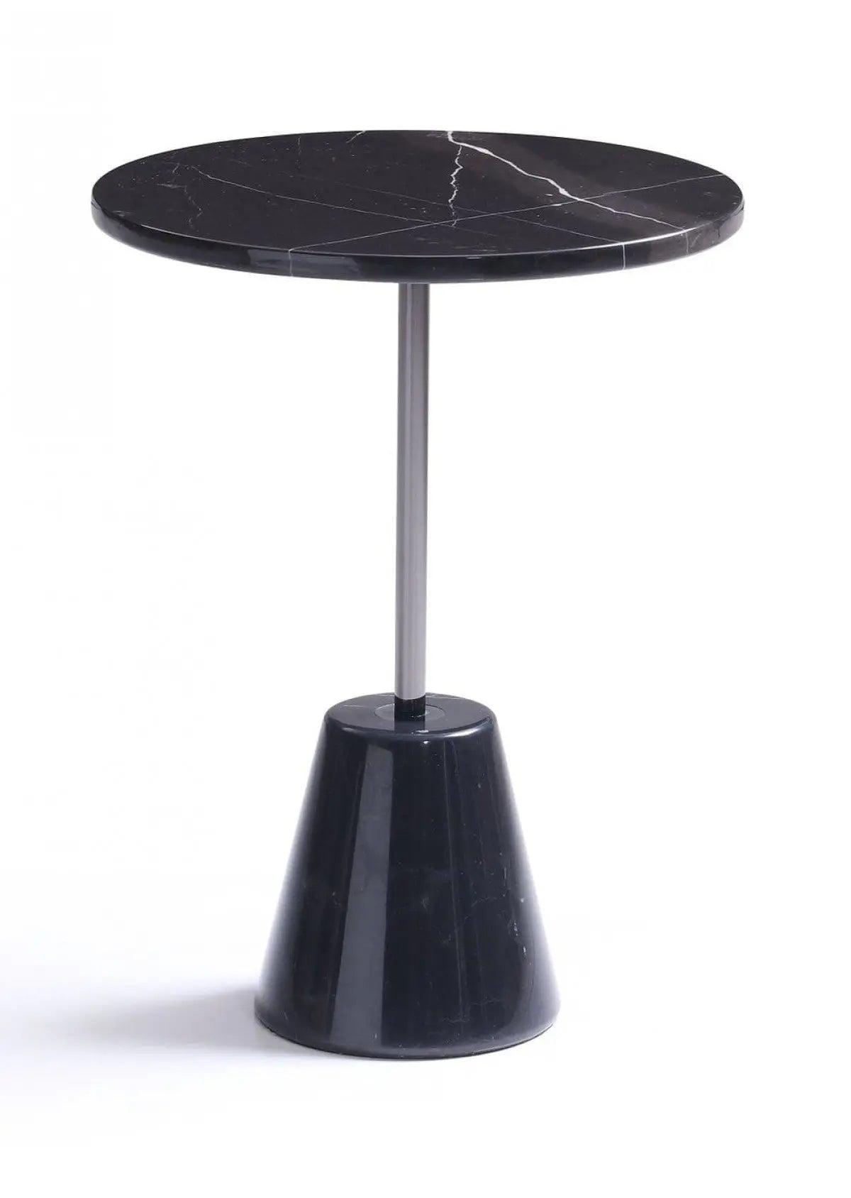 Vig Furniture - Modrest Bruce Contemporary Black Marble End Table - Vgvcet7009-Blk-Et