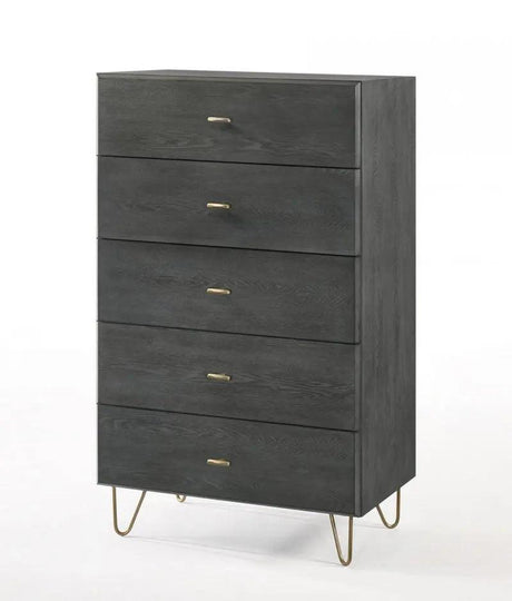 Vig Furniture - Modrest Bryan - Modern Grey Chest - Vgmabr-82-Grey-Chs