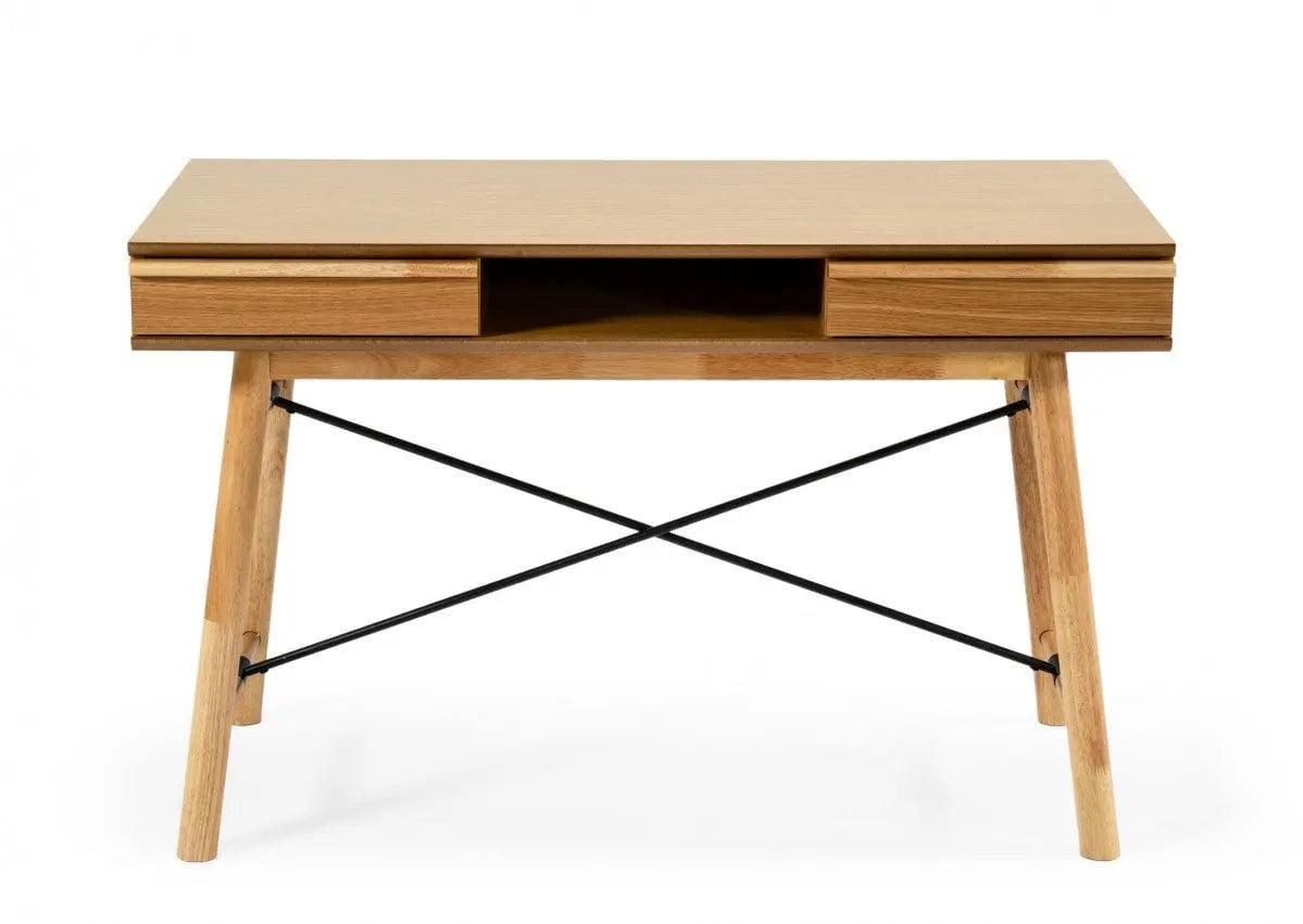 Vig Furniture - Modrest Casey - Modern Oak Desk - Vgma-Bh-589