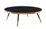 Vig Furniture - Modrest Cayson - Modern Black Ceramic Coffee Table - Vgewct1015-3Aa-Blk-Ct