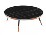 Vig Furniture - Modrest Cayson - Modern Black Ceramic Coffee Table - Vgewct1015-3Aa-Blk-Ct